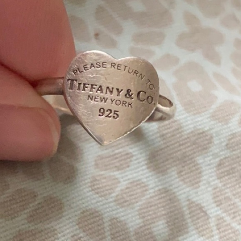 Tiffany heart ring